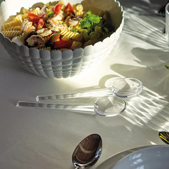Clear Salad Servers V301