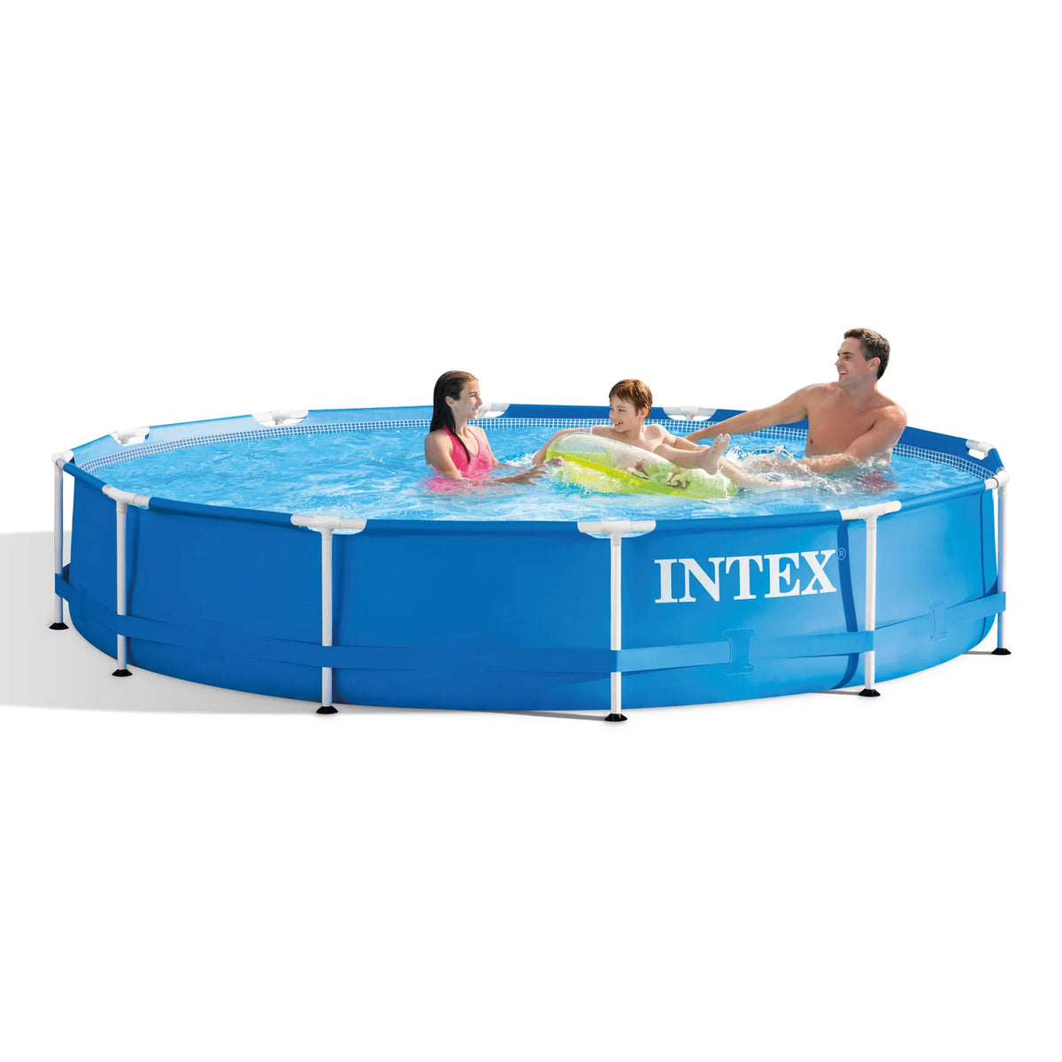 12' x 30'' Metal Frame Above Ground Swimming Pool with Filter Pump P73316