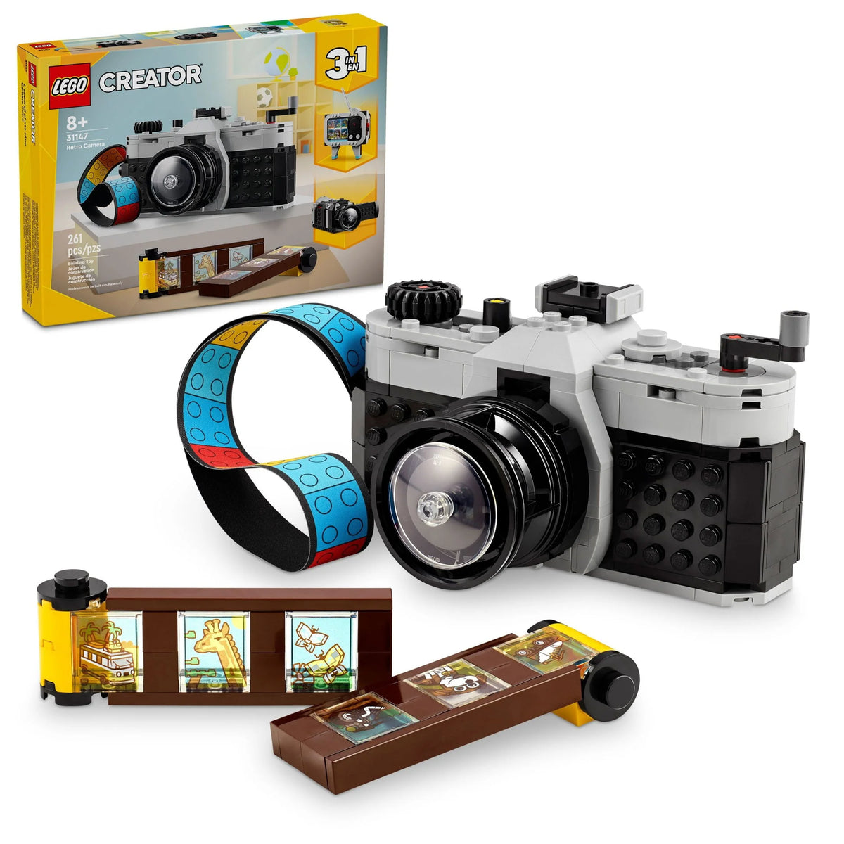 Retro Camera Toy 3 in 1 V224341