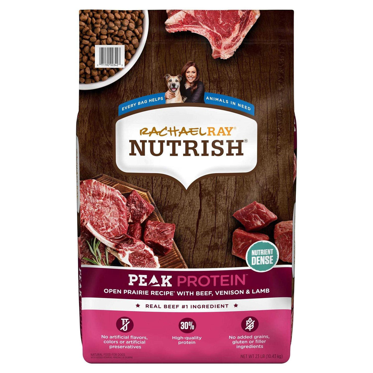 Natural Dry Dog Food with Beef T730299