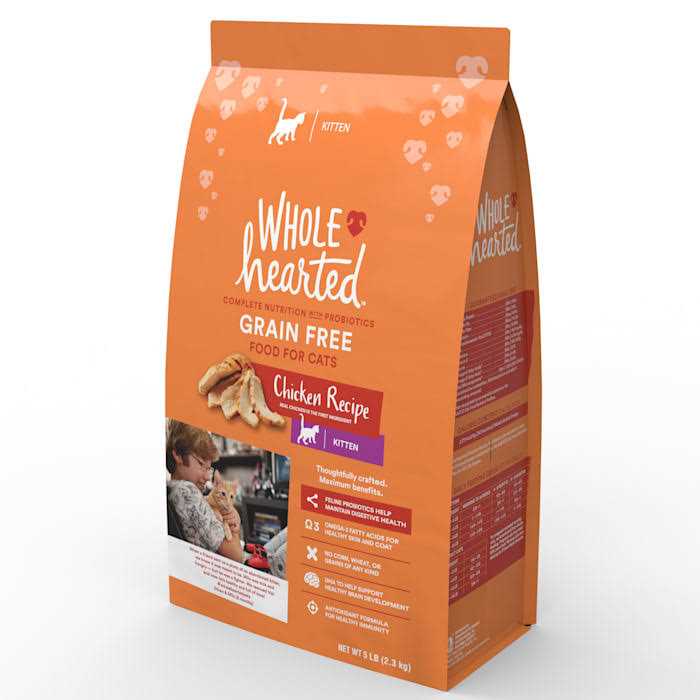 Grain Free Chicken Recipe Dry Kitten Food R816