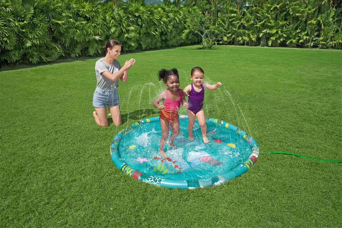65 Underwater Sprinkler Kiddie Pool Y283