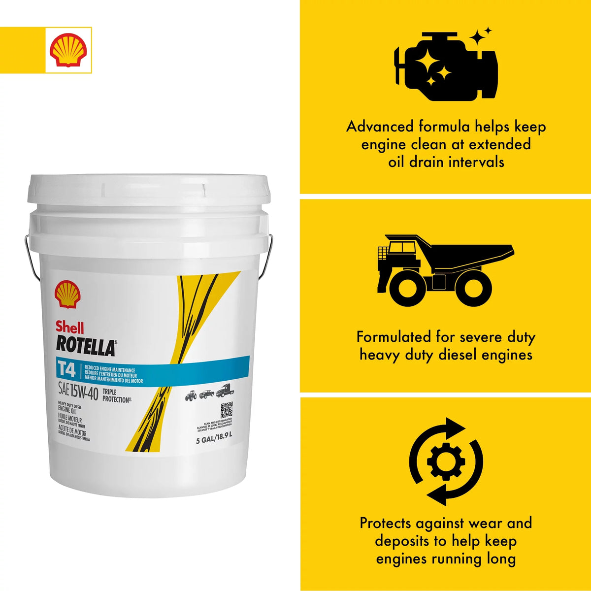 15W-40 Diesel Motor Oil Y8078