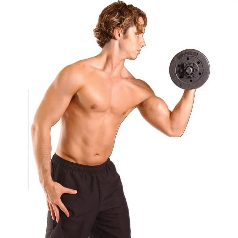 40-Pound Vinyl Dumbbell Set L941