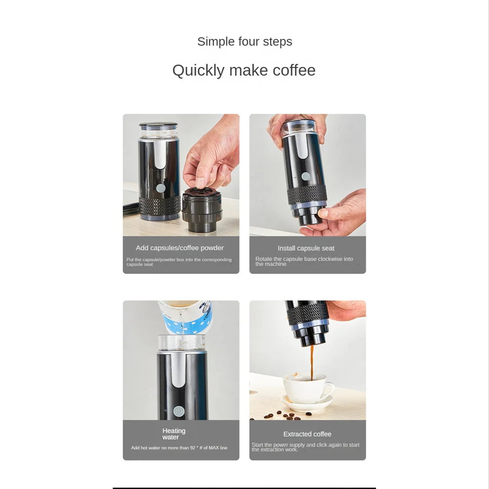 Portable Wireless Electric Coffee Machine M609