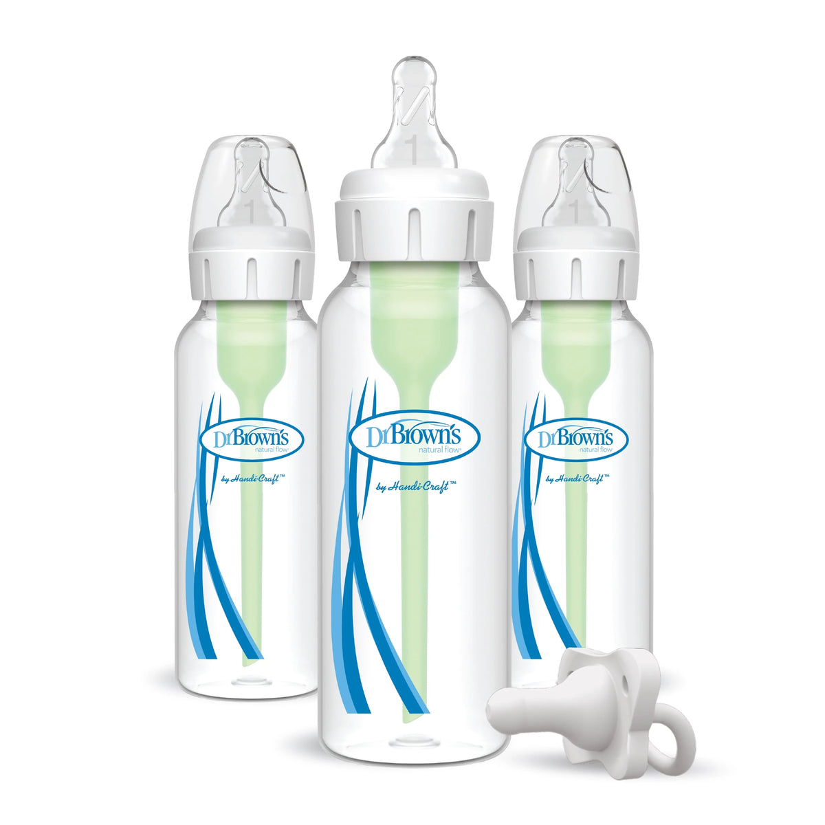 Narrow Anti-Colic Baby Bottle, 8oz, 3 Pack X416688