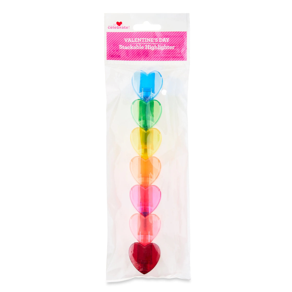 Plastic Rainbow Stackable Highlighters F30811