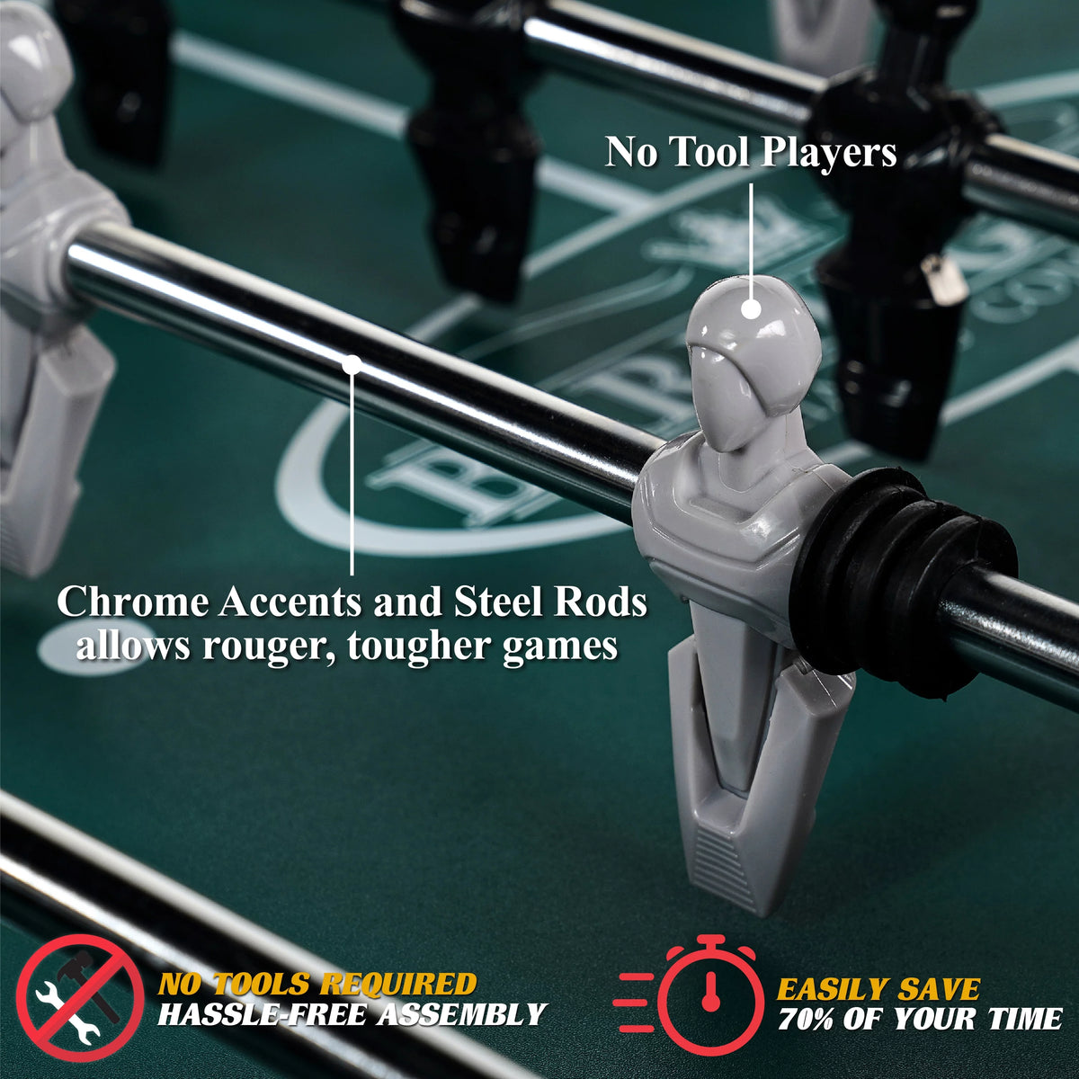56 inch Foosball Soccer Table B758