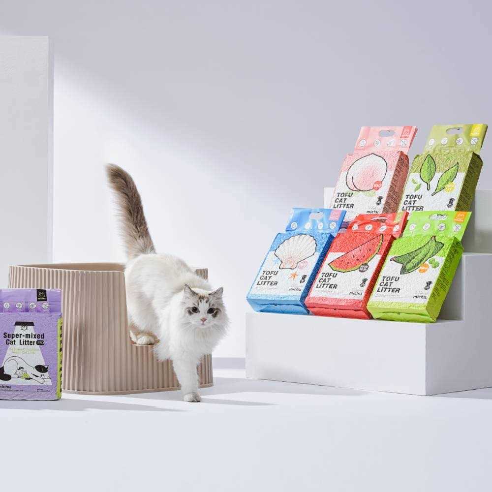 Natural Clumping Tofu Cat Litter 5.5lb M57761