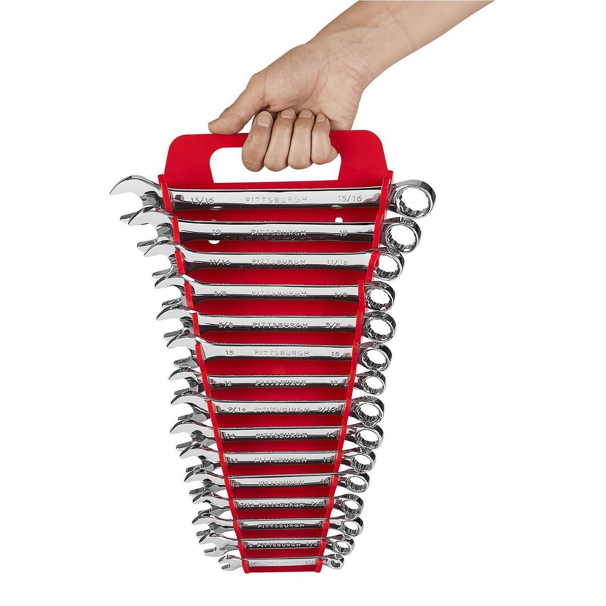 15-Slot Wrench Organizer, 2-Piece Z53306