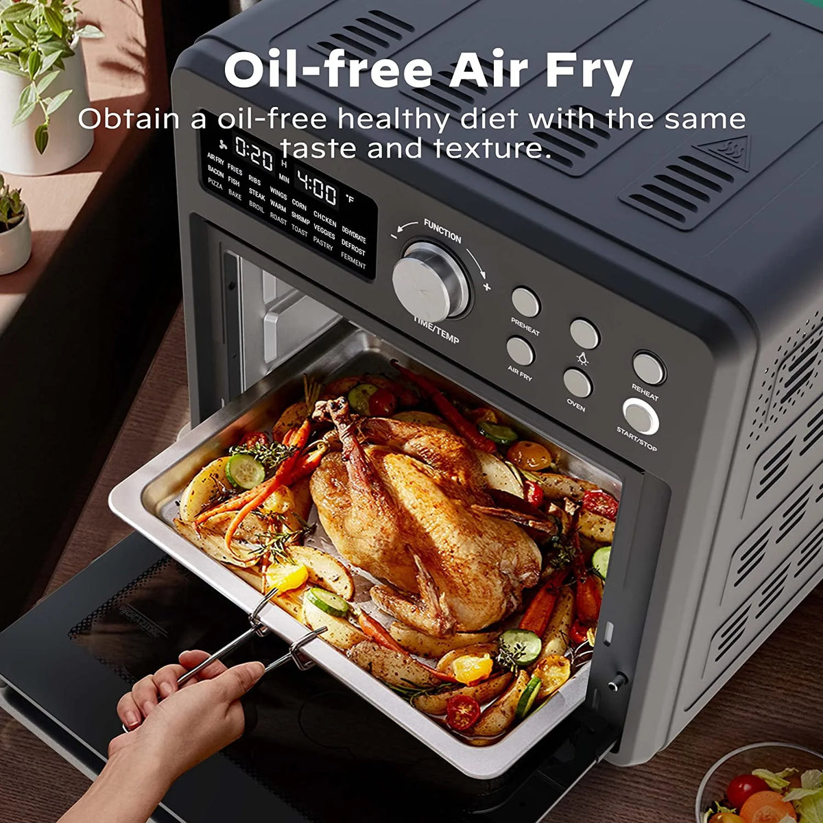 1600W 16QT 21-in-1 Air Fryer Toaster Oven K1203