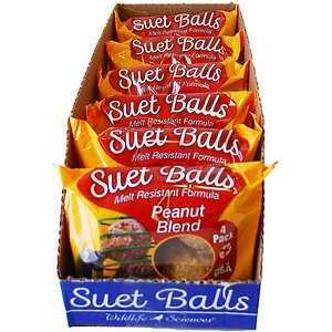 24 Pack Peanut Blend Suet Balls E10721