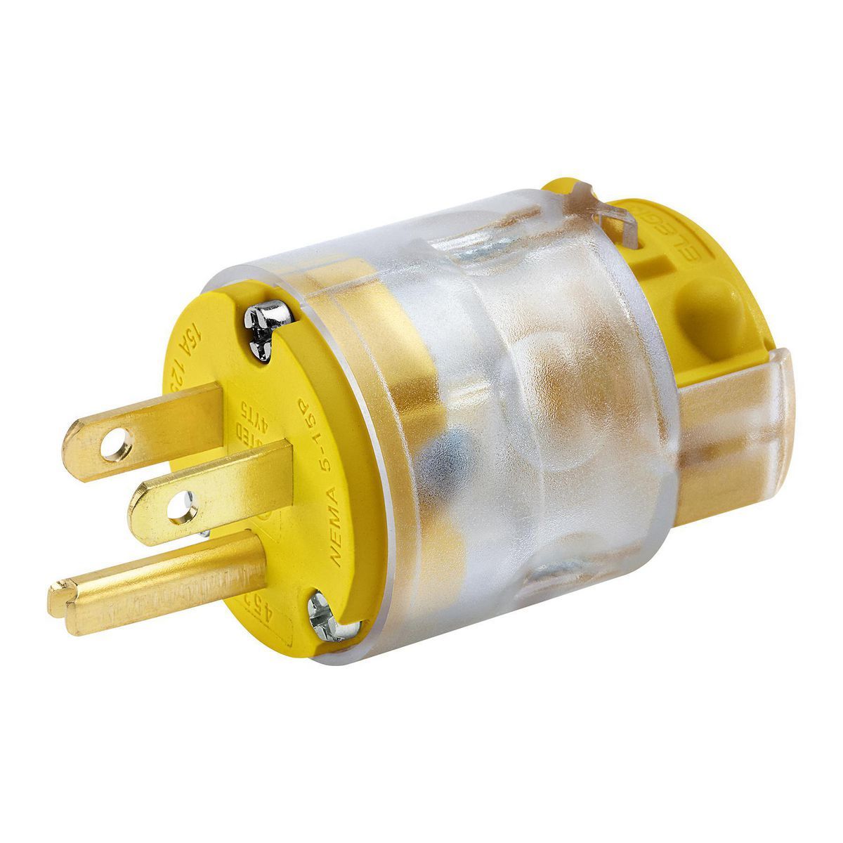 15 Amp Light Up Male Plug Z713