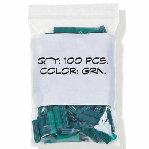 Clear Line Single Track Seal Top Bag with Write-On BLOCK, 4 mil L86021