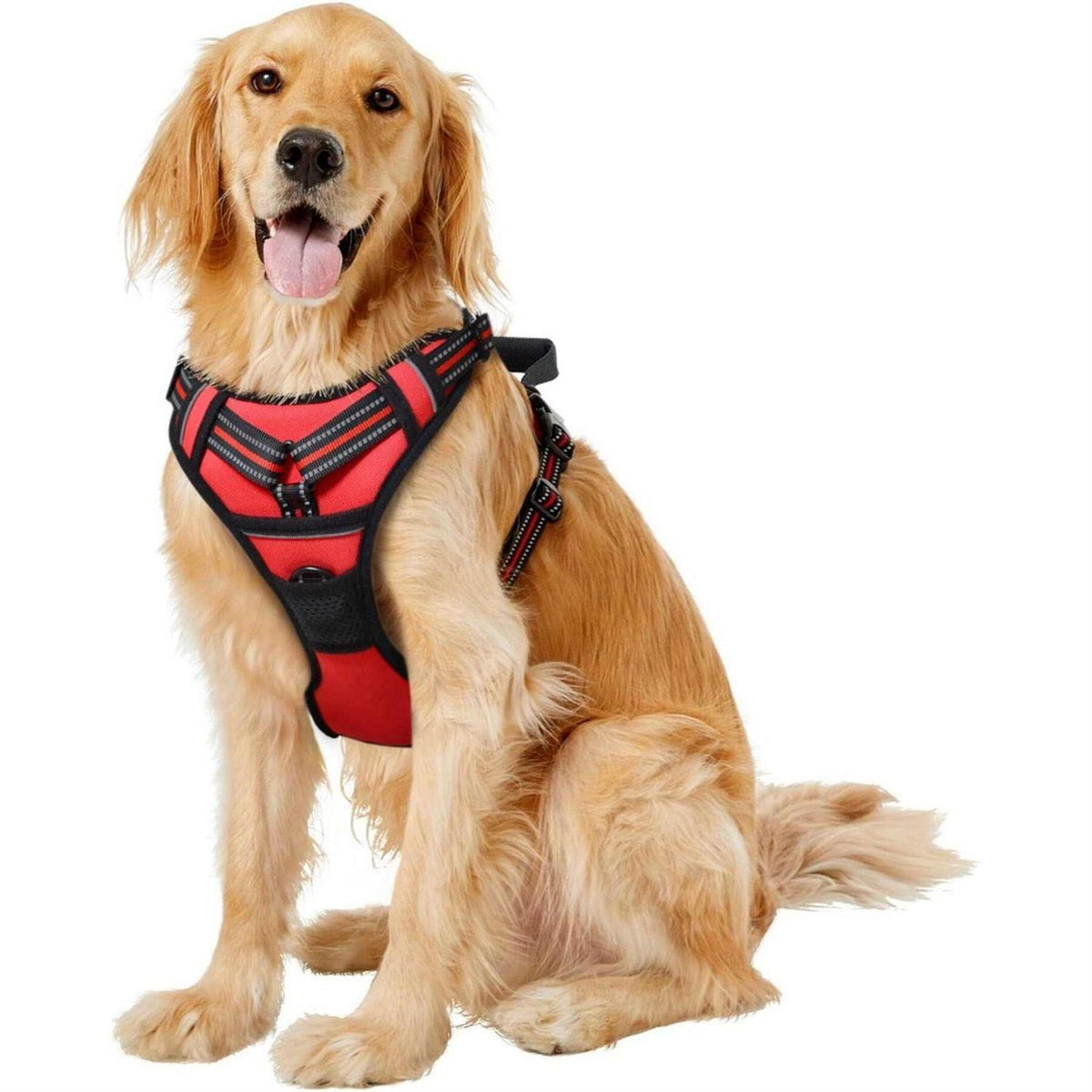 Padded Reflective Dog Harness V7587