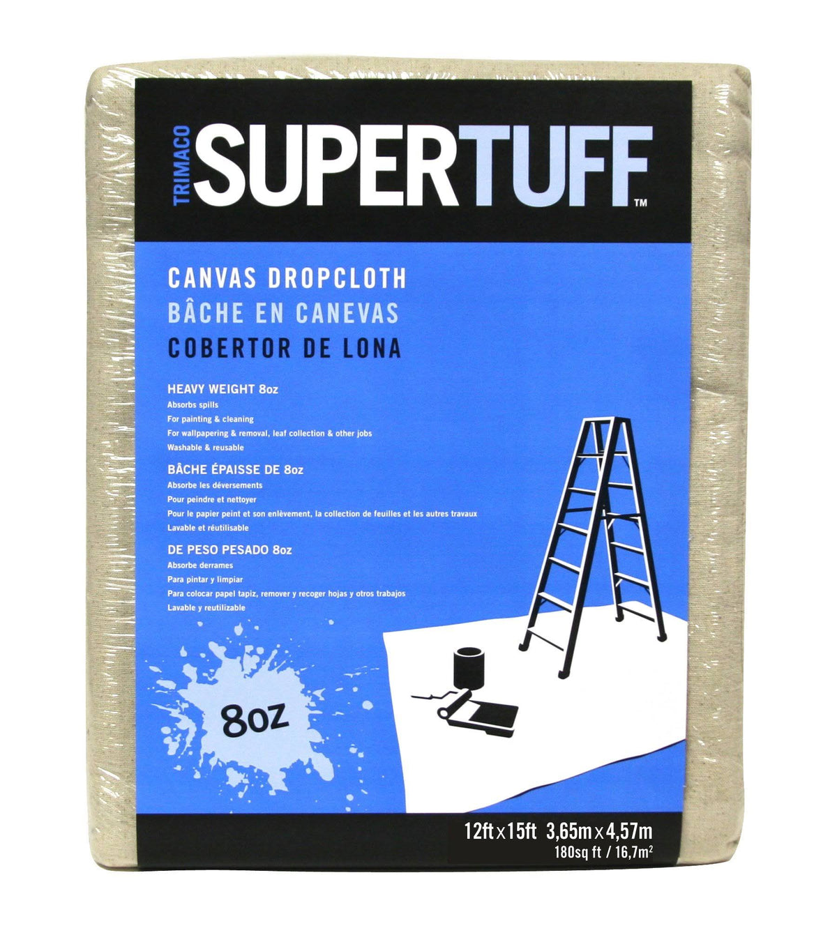 12' x 15' Canvas Drop Cloth T363